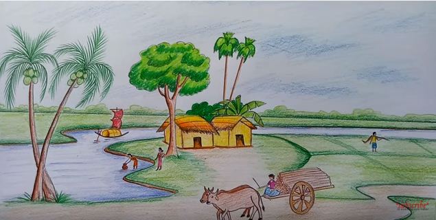 rural-area-drawing